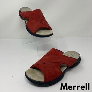 Merrell Burnt Orange Sandals